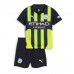 Maillot de foot Manchester City Extérieur vêtements enfant 2024-25 Manches Courtes (+ pantalon court)